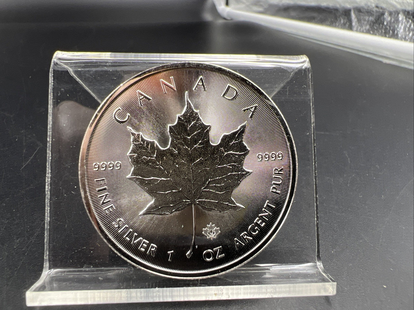 2014 1 Oz Silver Canada Maple Leaf Coin Gem BU UNC .9999 Ultra Fine SKU#C