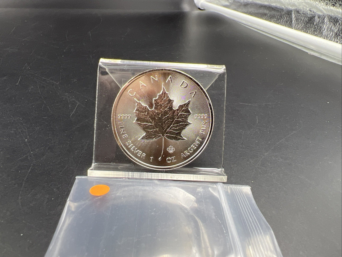 2014 1 Oz Silver Canada Maple Leaf Coin Gem BU UNC .9999 Ultra Fine SKU#C