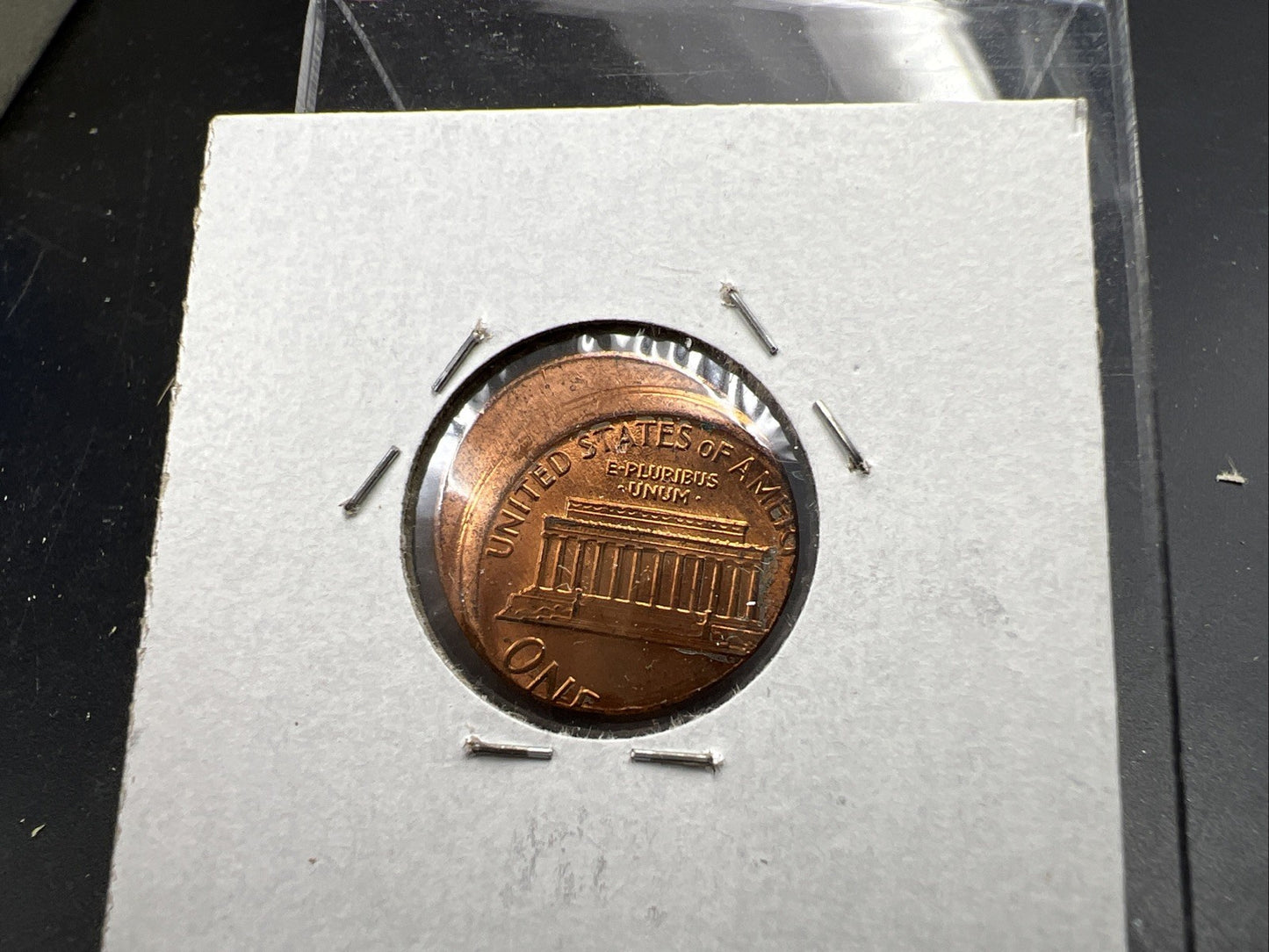 1988 1c Lincoln Memorial Cent Penny 33% Off Center Error Choice UNC SKU#A