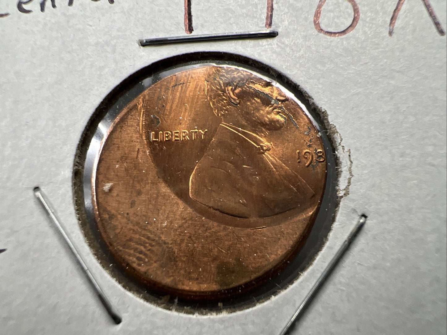 198x 1c Lincoln Memorial Cent Penny 60% Off Center Error Choice UNC SKU#B