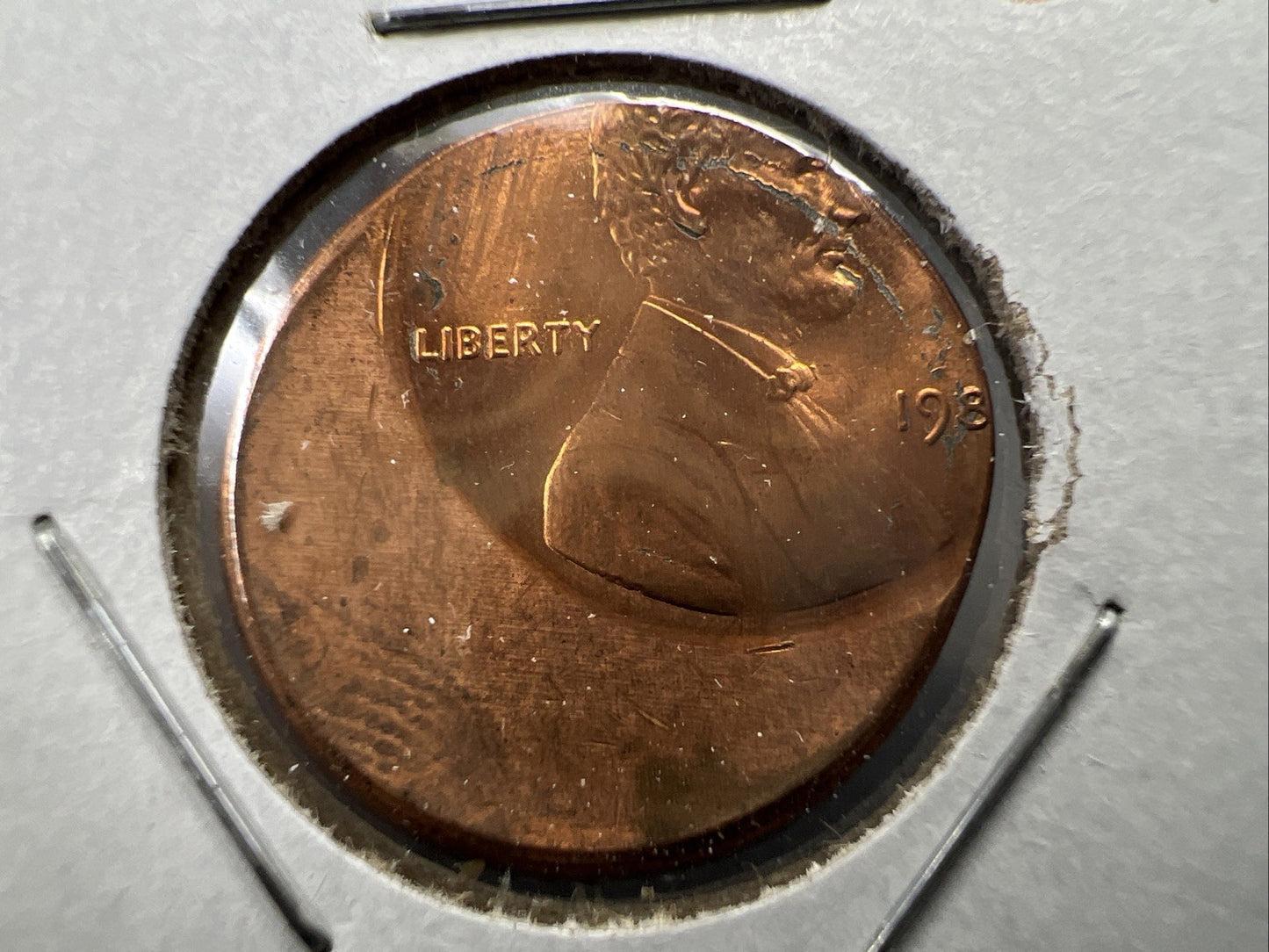 198x 1c Lincoln Memorial Cent Penny 60% Off Center Error Choice UNC SKU#B