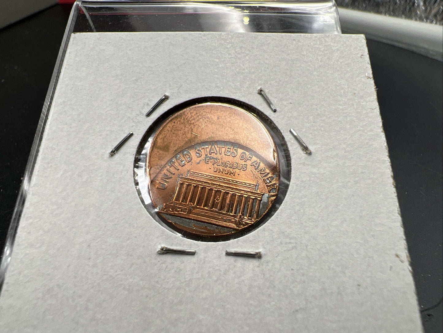 1989 1c Lincoln Memorial Cent Penny 50% Off Center Error Choice UNC SKU#A
