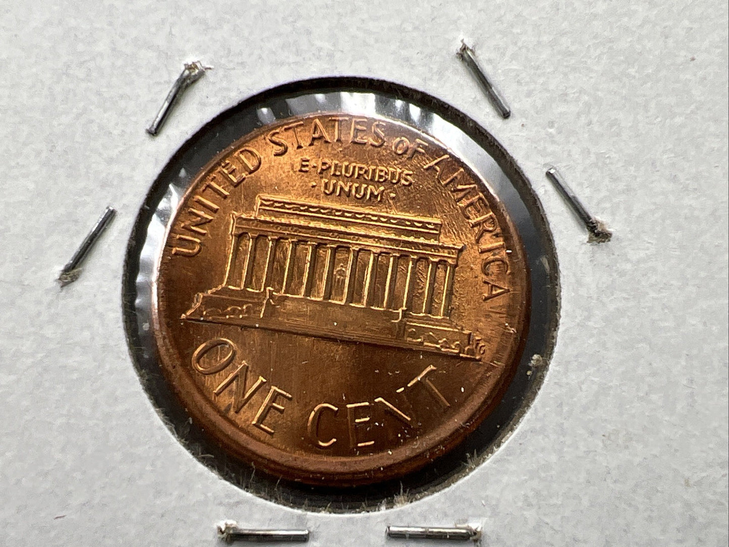 1988 1c Lincoln Memorial Cent Penny Broadstrike Off Center Choice UNC SKU#A