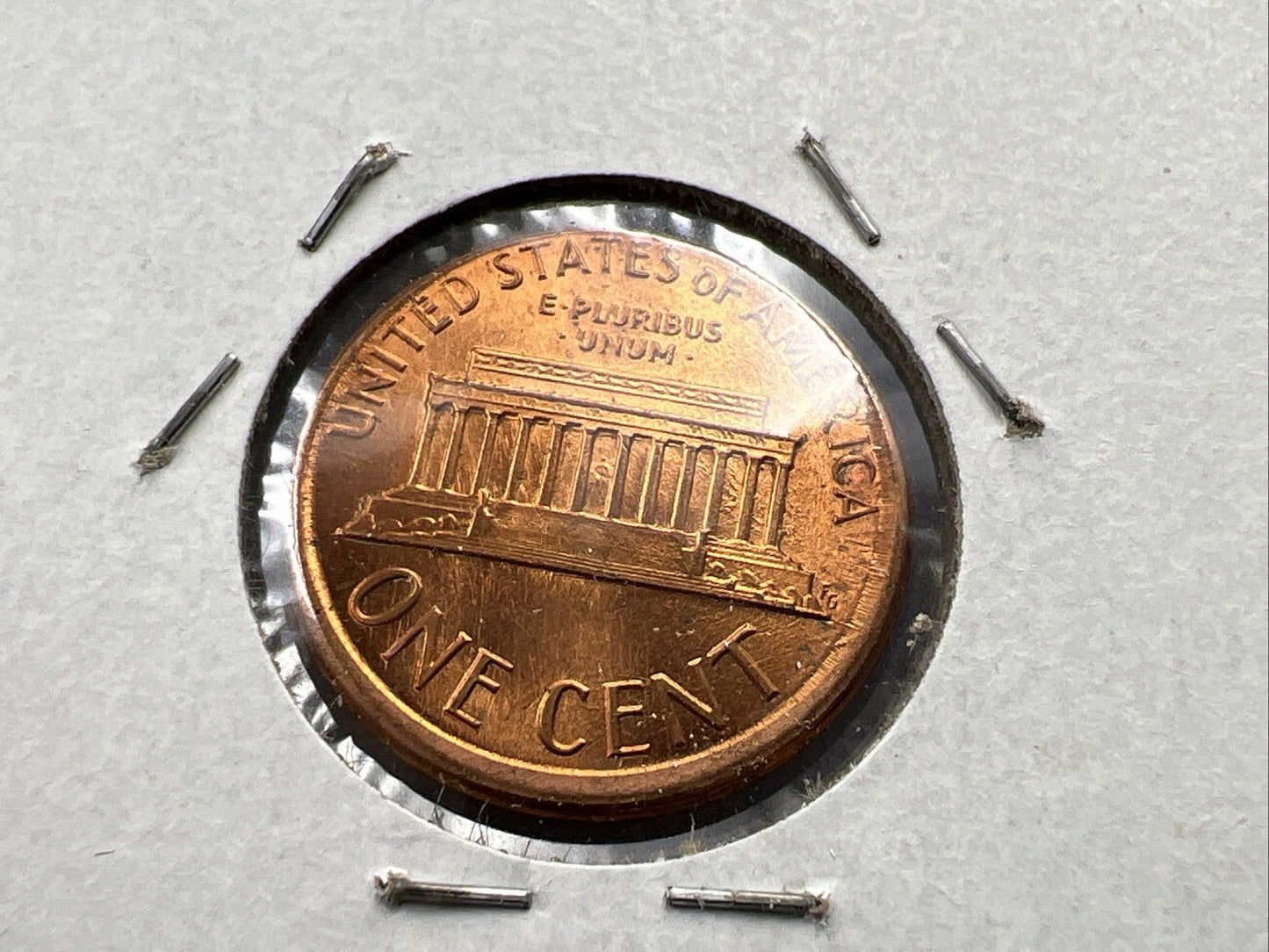 1988 1c Lincoln Memorial Cent Penny Broadstrike Off Center Choice UNC SKU#A