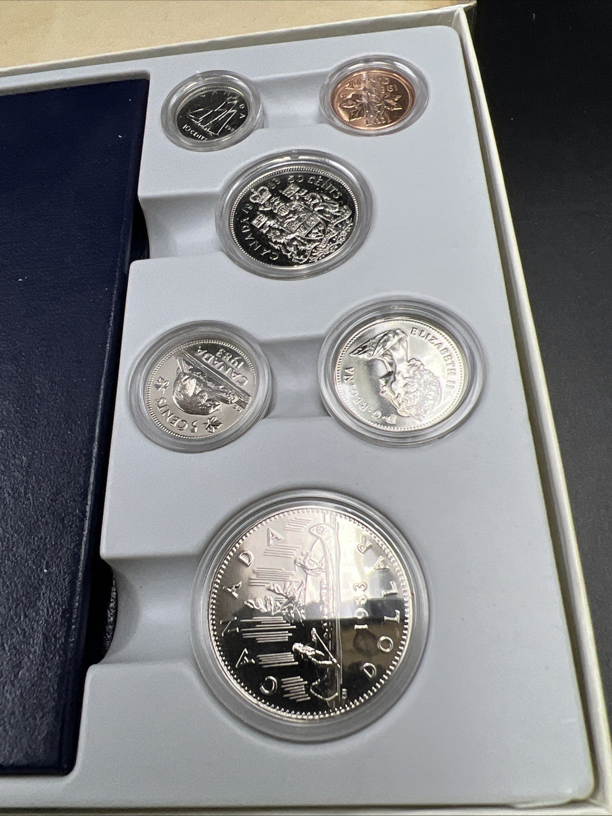 1983 Canada 6 Coin Specimen Uncirculated Set