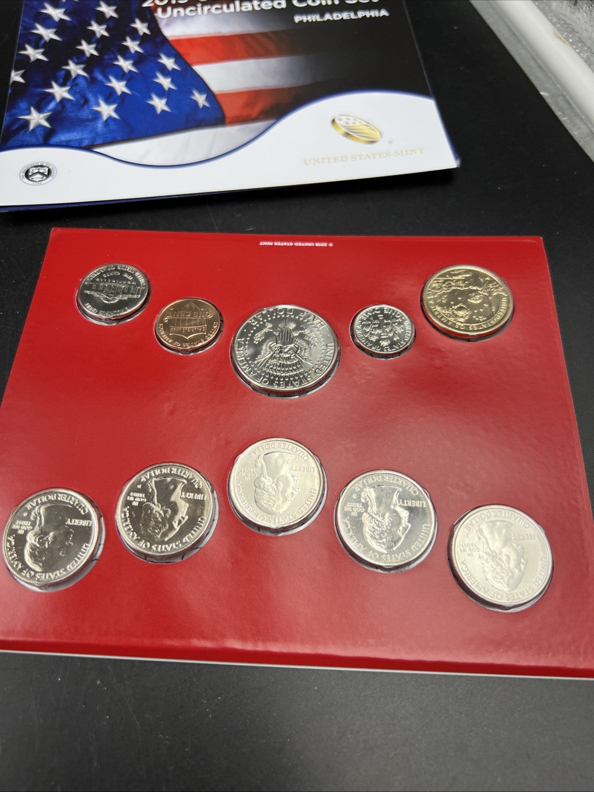 2019 US United States Mint Uncirculated Coin Set OGP No W 1c