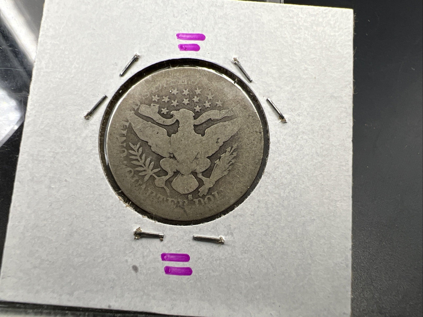 1907 S 25c Barber Silver Quarter Coin AG About Good Circ SKU#A