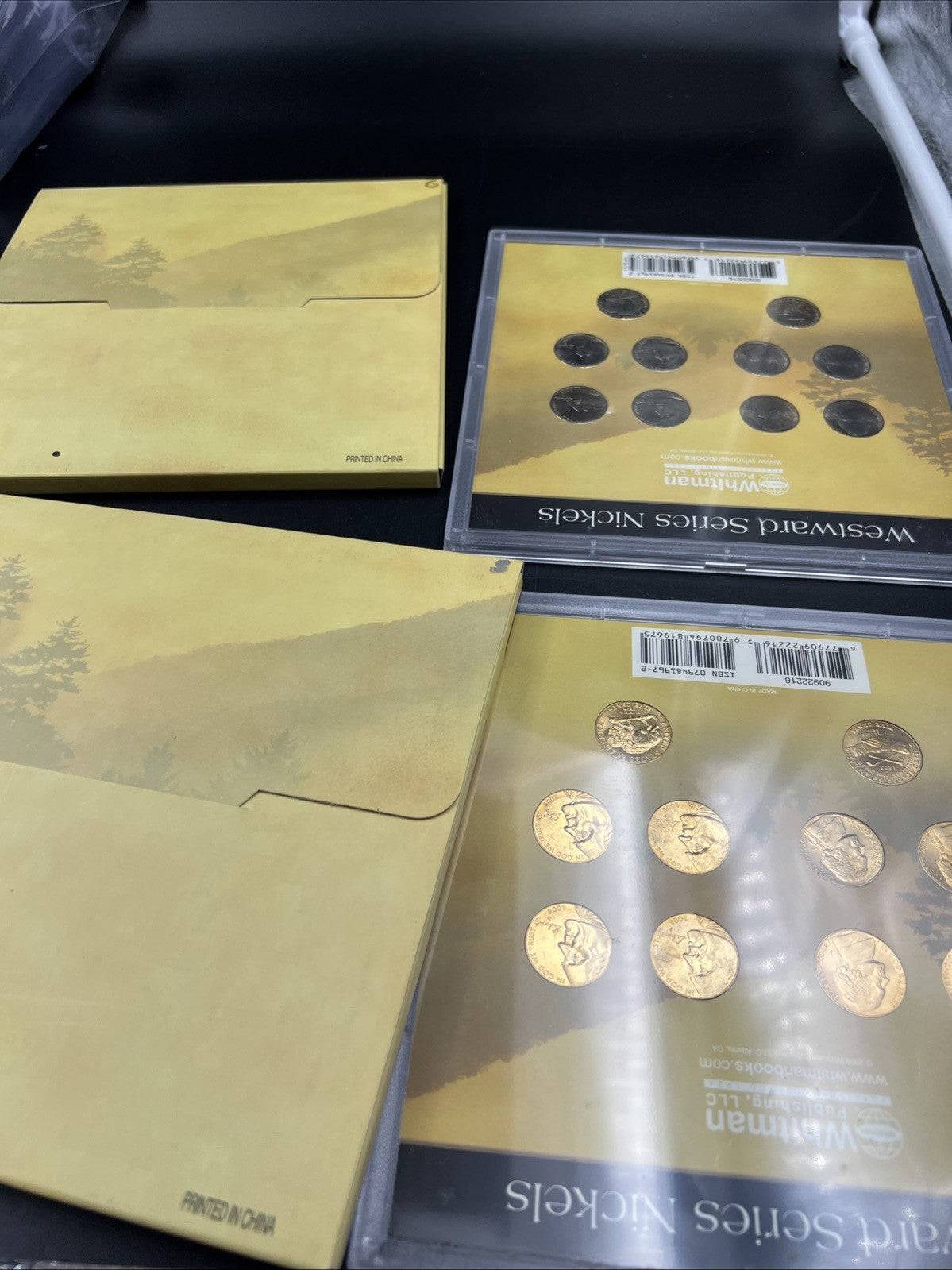 Lot of 2 2004 2005 5c Jefferson Nickel Sets 20 Coins in Holders SKU#B
