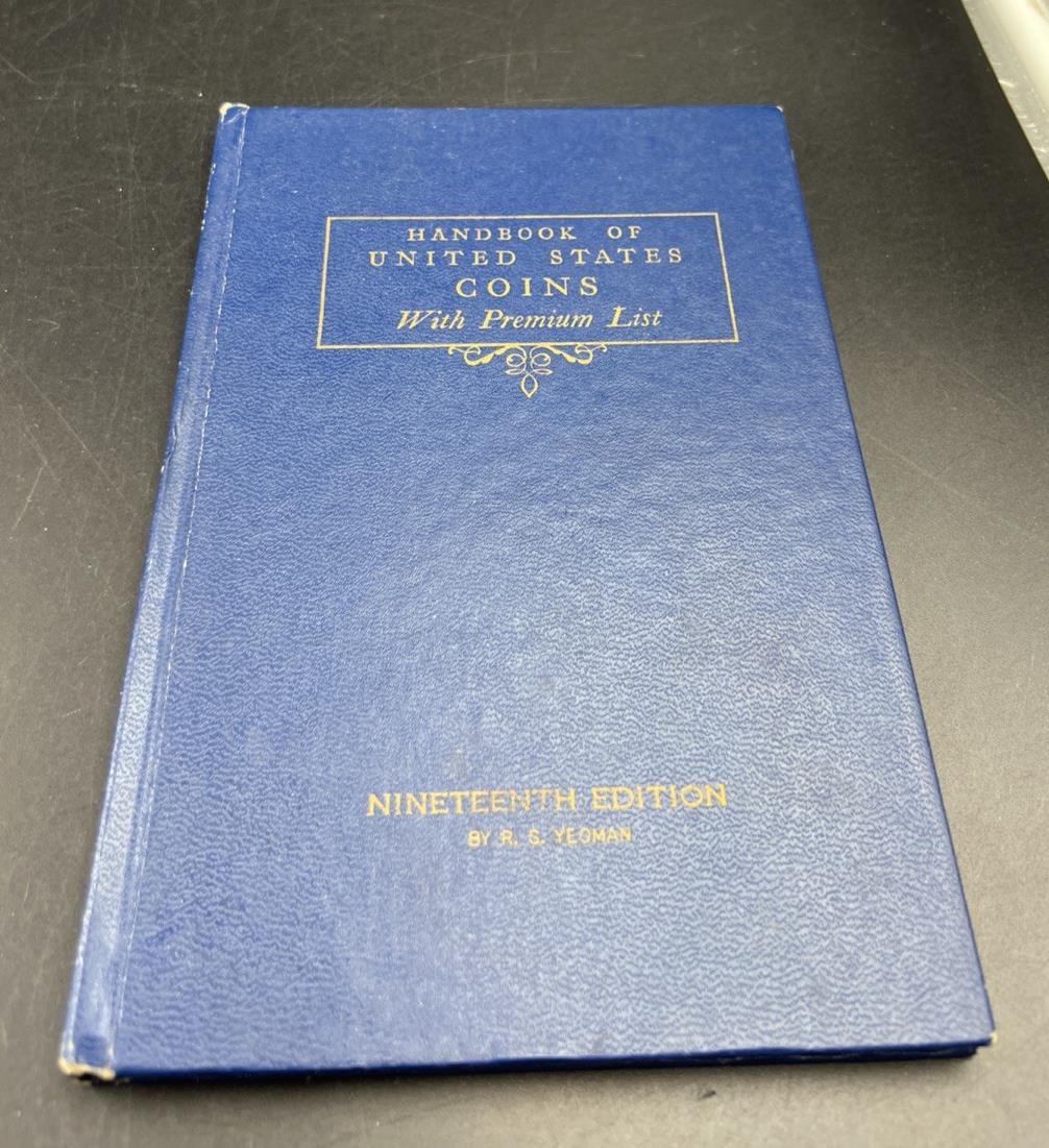 Handbook Of United States Coins - Nineteenth Edition By R. S. Yeoman Used