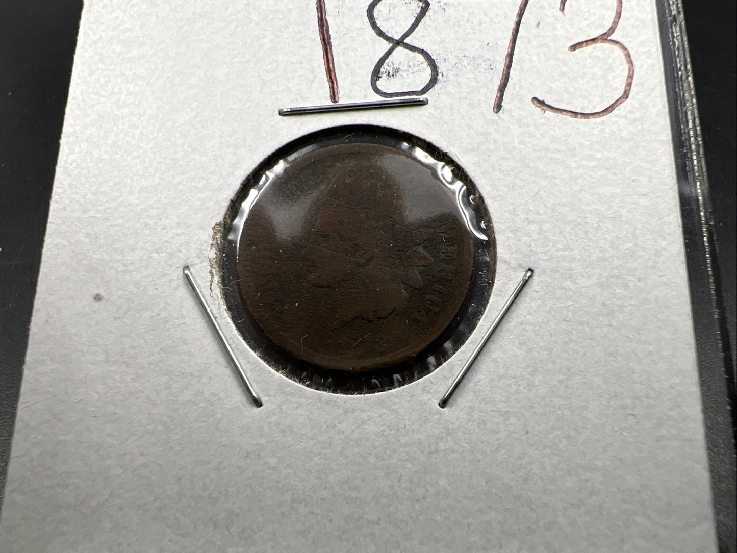1873 1c Indian Cent Penny Very Circulated SKU#A