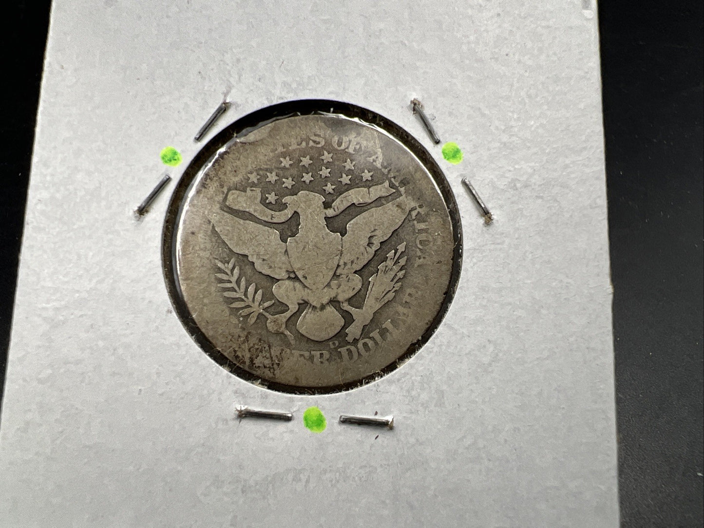 1910 D 25c Barber Silver Quarter Coin AG About Good Circulated SKU#A