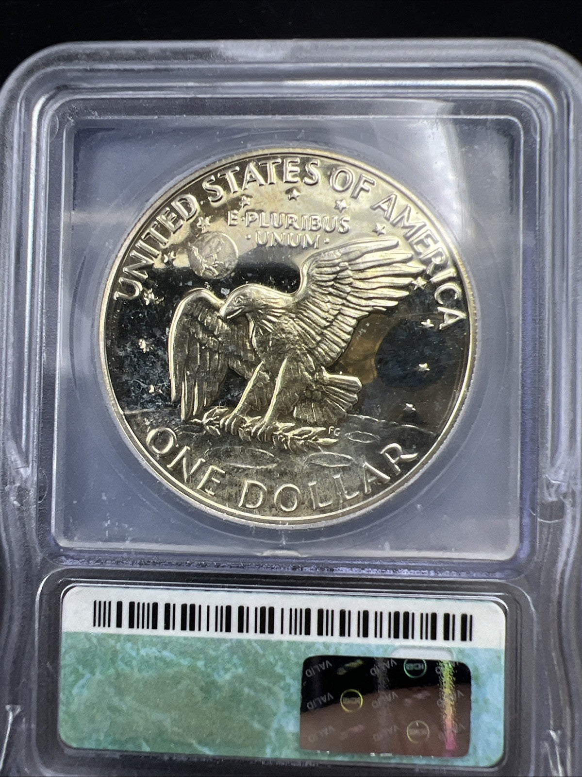 1974 S $1 Ike Eisenhower 40% Proof Silver Dollar Coin PR69 DCAM ICG Certified #4