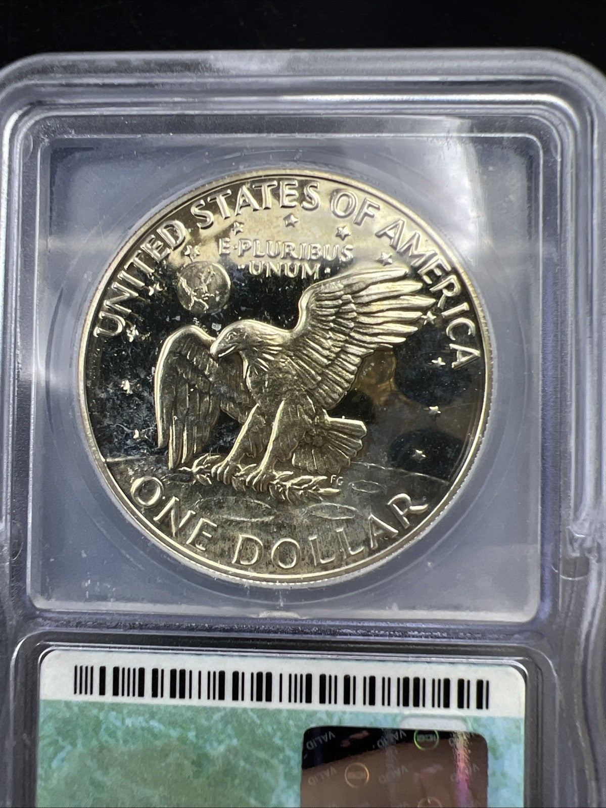 1974 S $1 Ike Eisenhower 40% Proof Silver Dollar Coin PR69 DCAM ICG Certified #4