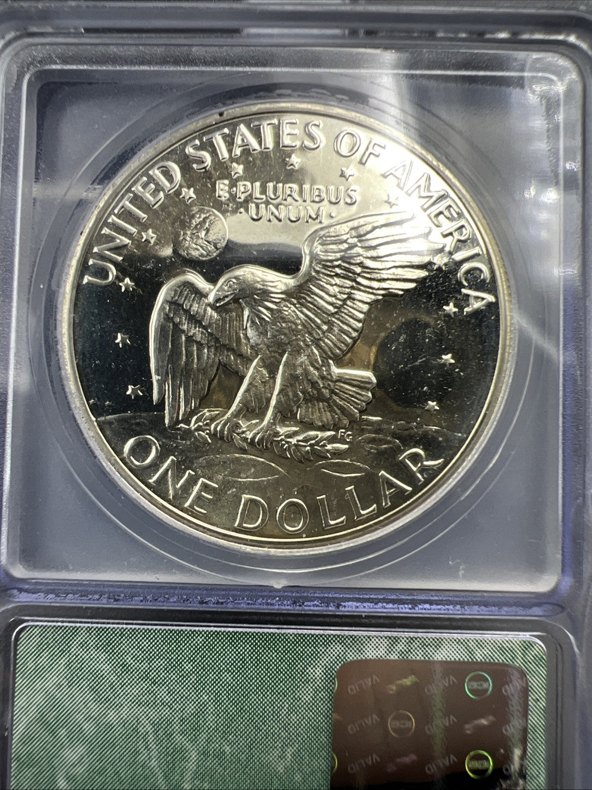 1971 S $1 Ike Eisenhower 40% Proof Silver Dollar Coin PR69 DCAM ICG Certified #2