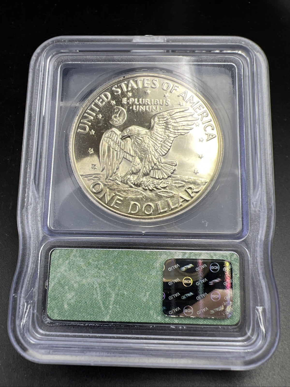 1971 S $1 Ike Eisenhower 40% Proof Silver Dollar Coin PR69 DCAM ICG Certified #2