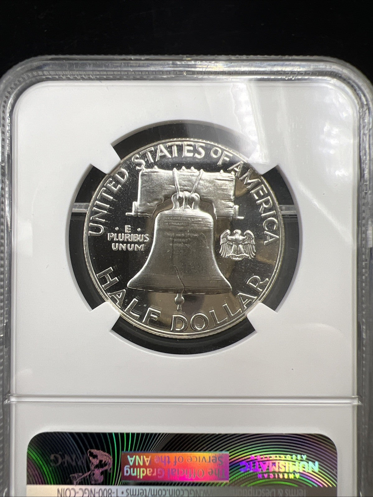 1962 Franklin Silver Half Dollar Coin PF66 Cameo Gem Proof Certified NGC #025