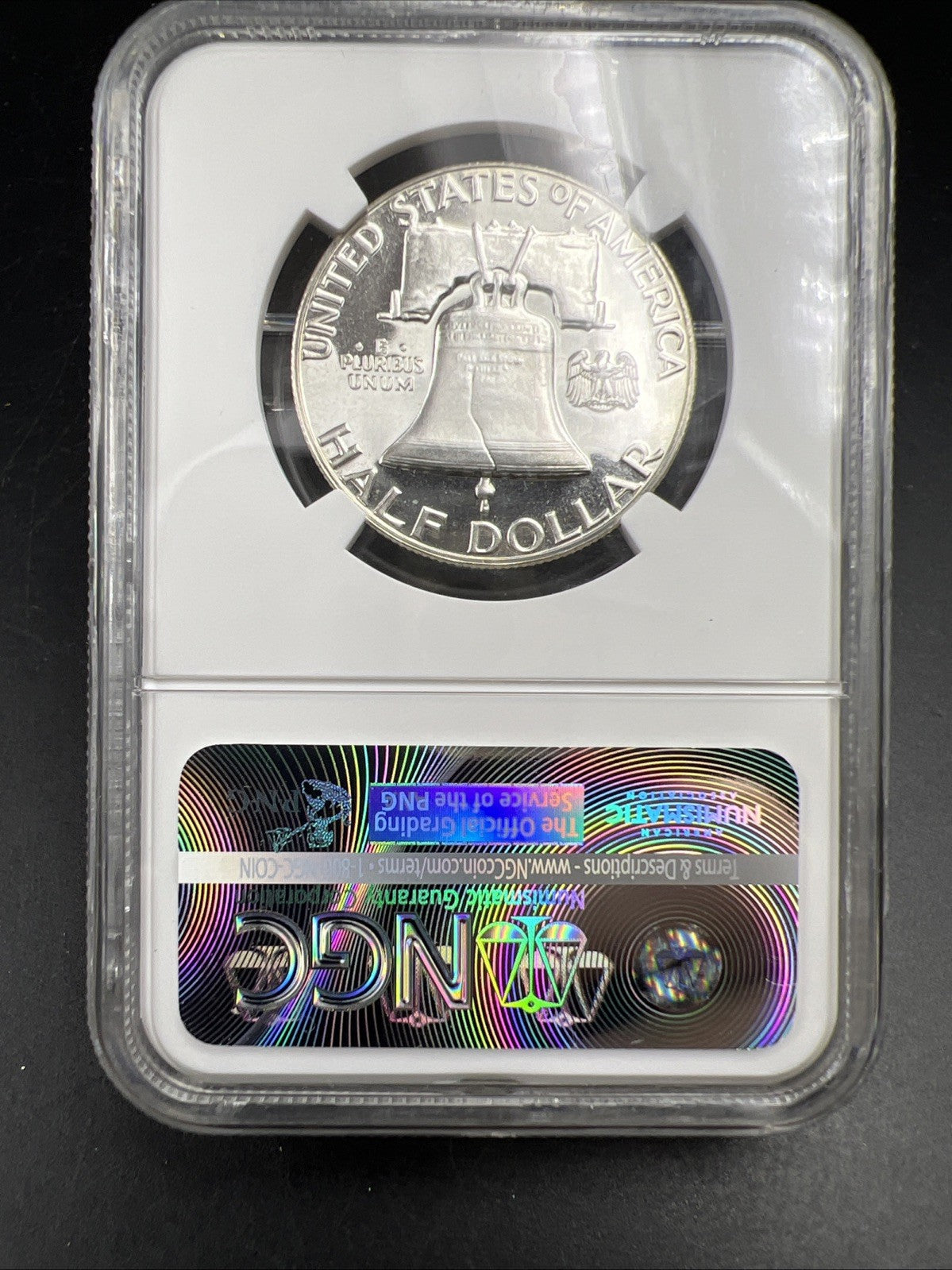 1962 Franklin Silver Half Dollar Coin PF66 Cameo Gem Proof Certified NGC #025