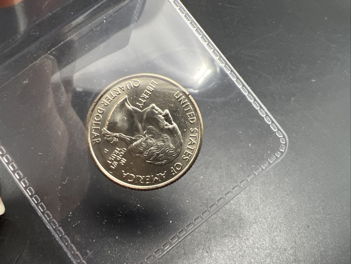 2008 D Arizona State Statehood Quarter Coin GEM BU PQ Obverse Toning Toner