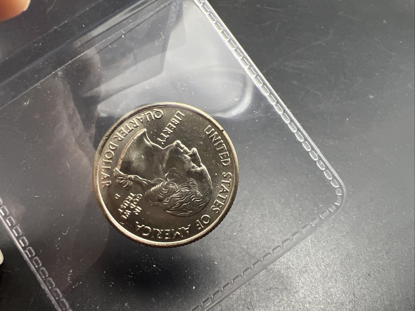 2008 D Arizona State Statehood Quarter Coin GEM BU PQ Obverse Toning Toner