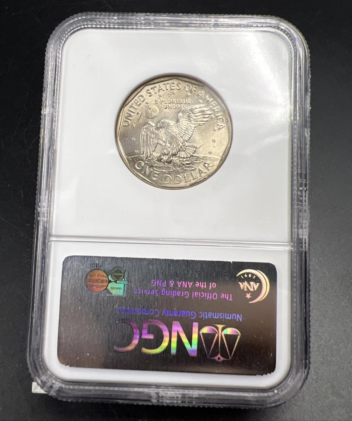 1999 D SBA $1 Susan B Anthony Small Size Dollar Coin NGC MS67 GEM BU #098