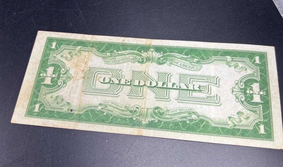 1934 $1 One Dollar Funny Back Silver Certificate Choice Fine / VF Circ #2221