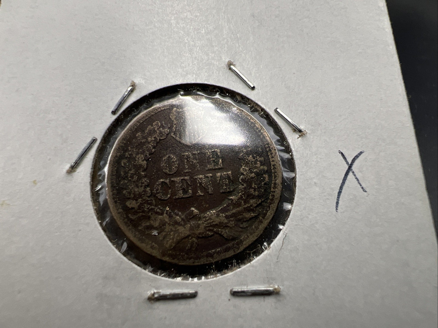 1864 1c Indian One Cent Coin Very Circulated SKU#C Copper Nickel Variety