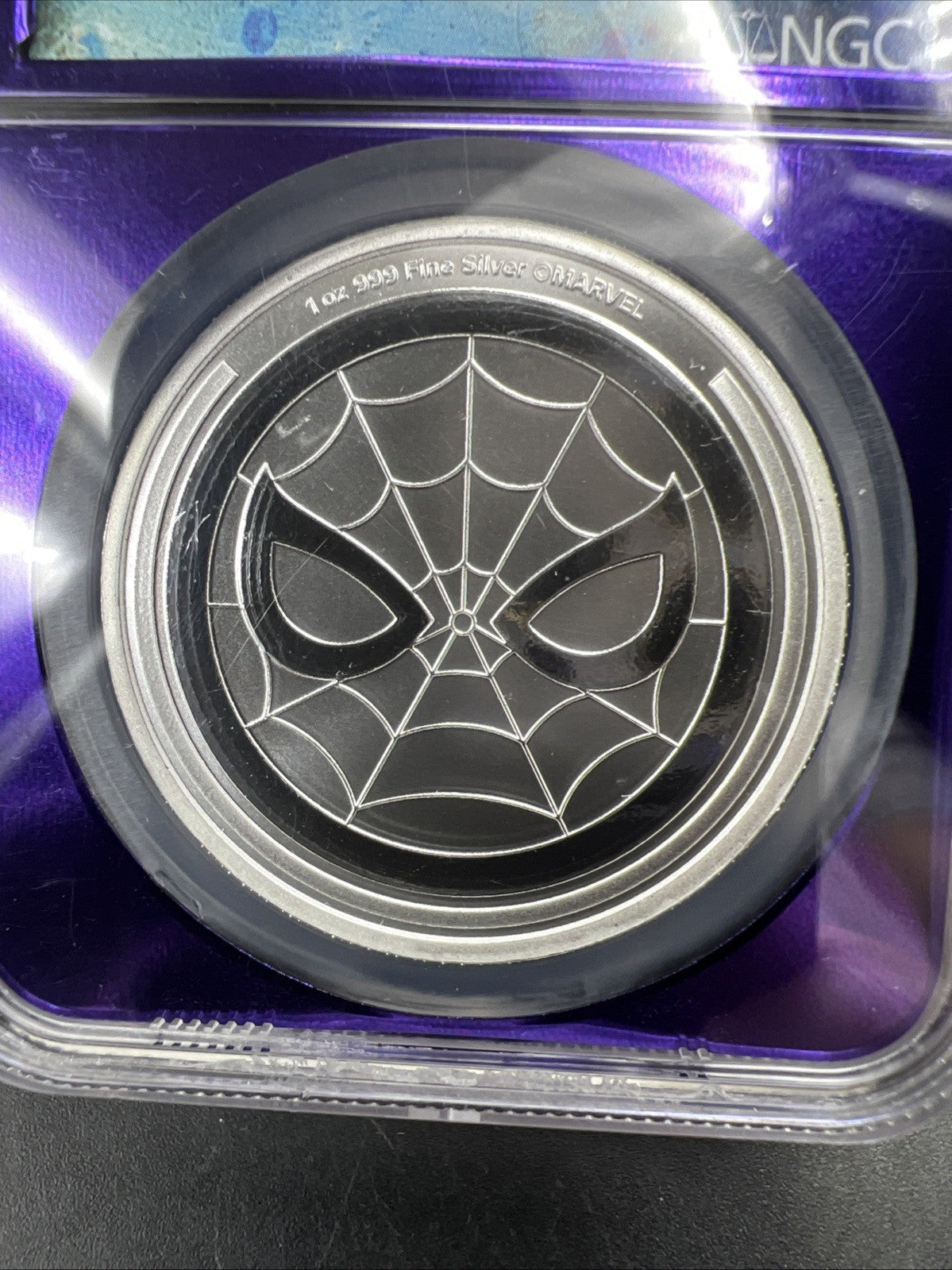2023 Niue Spider Man 1 Oz Silver Coin NGC MS69 Gem UNC Certified
