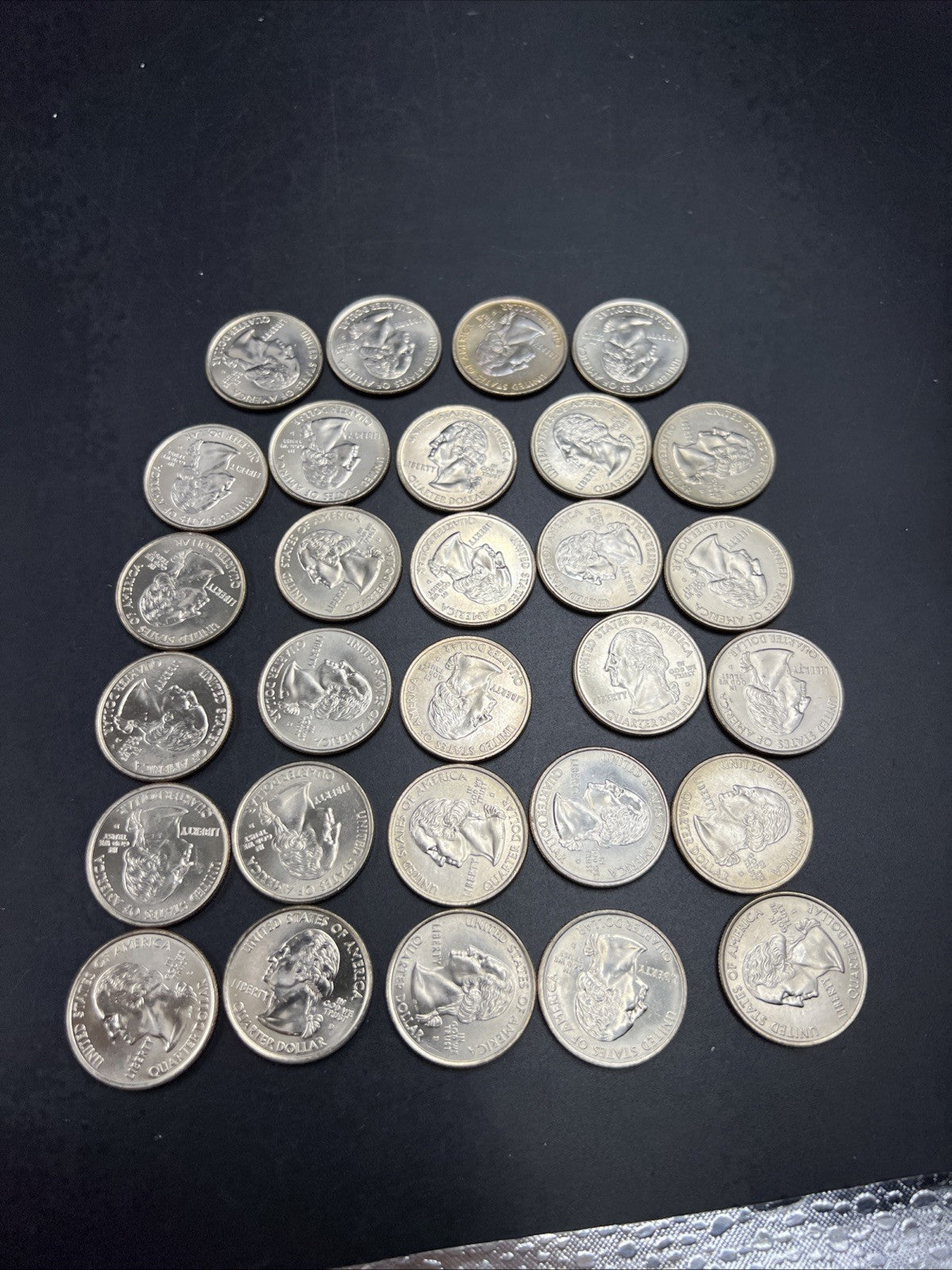 29 Coin Partial Roll 2008 D Arizona State Quarter Coins CH / Gem BU UNC