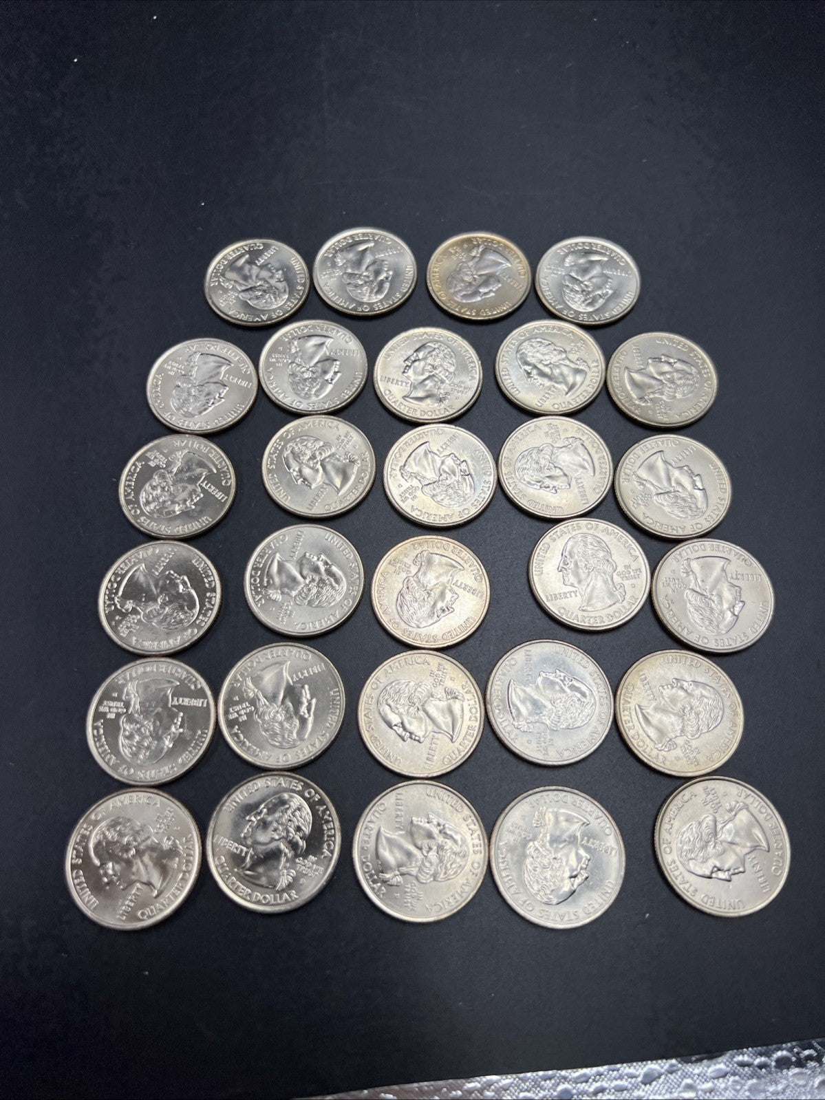 29 Coin Partial Roll 2008 D Arizona State Quarter Coins CH / Gem BU UNC