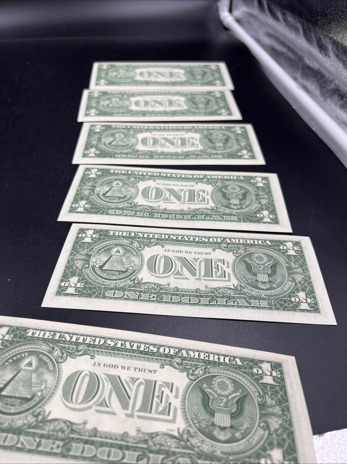 13 Consecutive 1963 B $1 One Dollar Barr FRN Federal Reserve Notes UNC