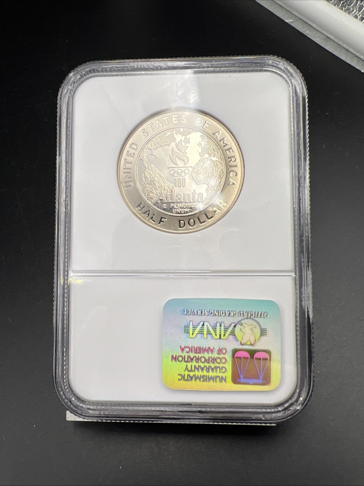 1995 S 50c Olympics Baseball Copper Nickel Half Dollar Coin PF69 NGC #36