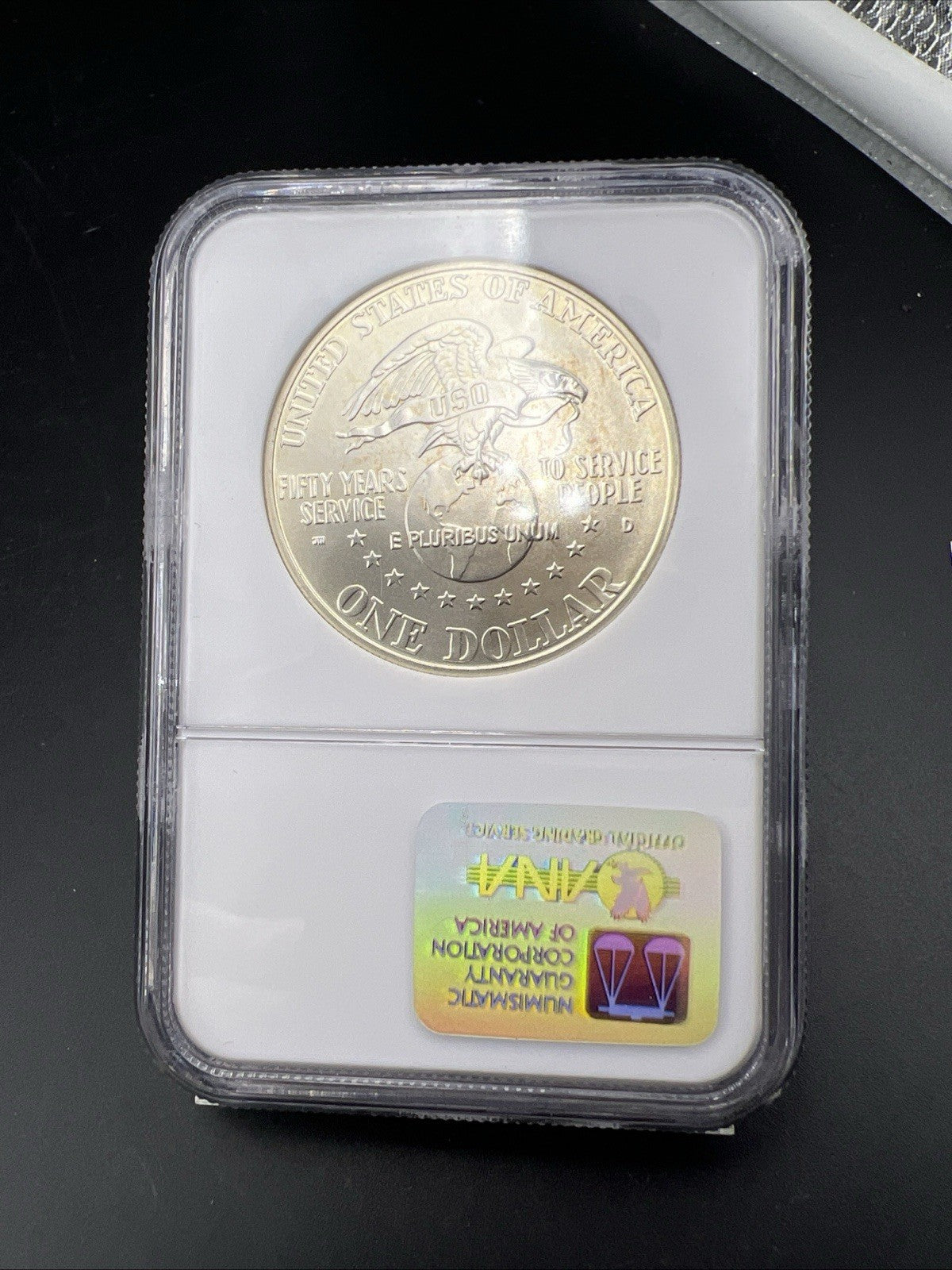 1991 D USO Commemorative Silver Dollar Coin NGC MS69 Gem BU UNC #008