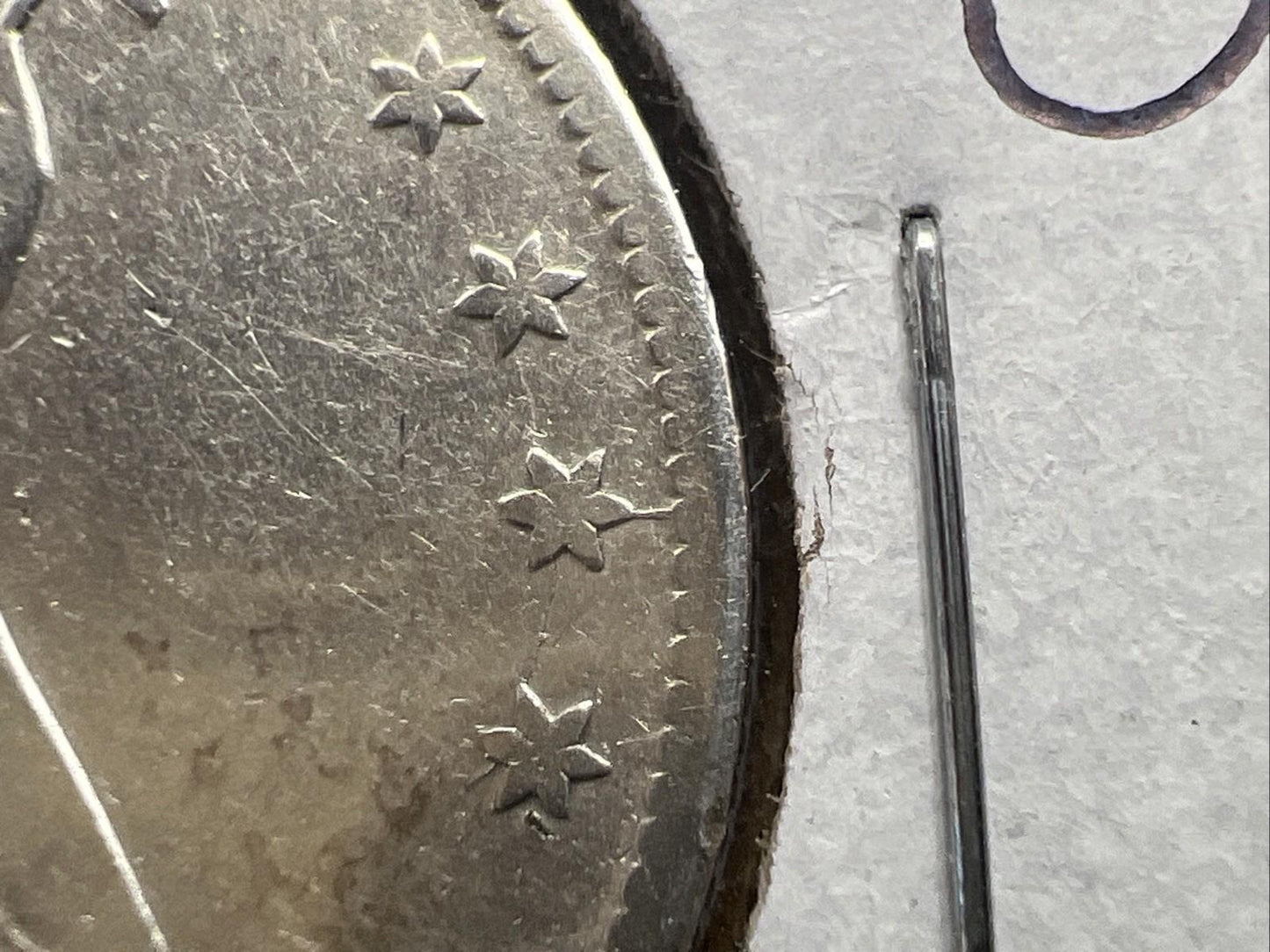 1853 O 50c Liberty Seated Half Dollar XF Details w/ Arrows & Rays & Die Crack