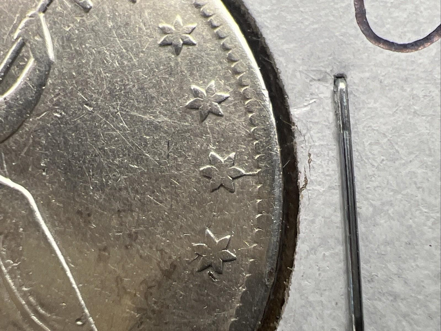 1853 O 50c Liberty Seated Half Dollar XF Details w/ Arrows & Rays & Die Crack