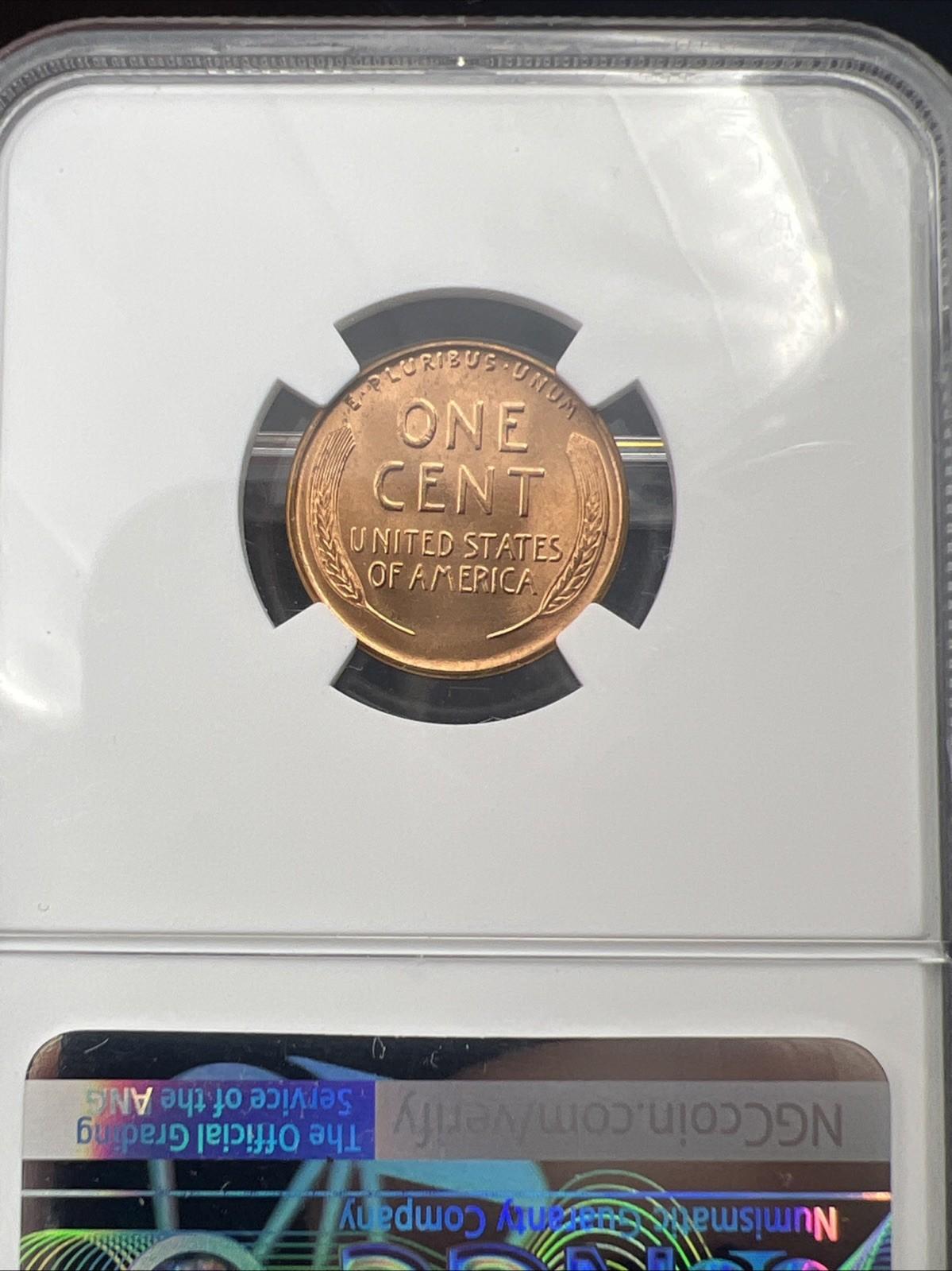 1942 D 1c Lincoln Wheat Cent Penny Coin NGC MS66 Gem BU UNC #147