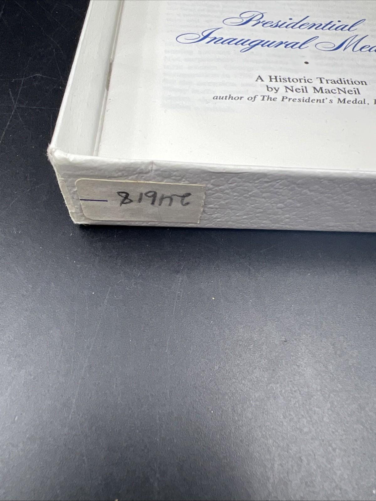 1977 Jimmy Carter Inau Proof Bronze Medal Franklin Mint with Box & Stand SKU#B