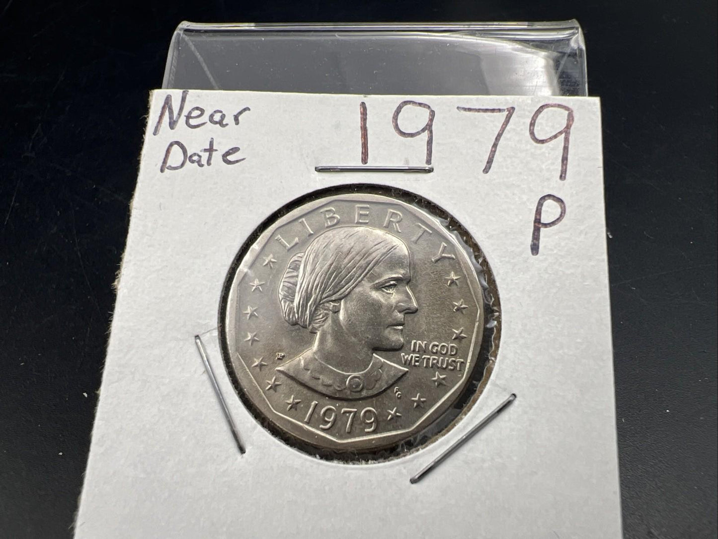 1979 P SBA $1 Susan B Anthony Near Date Wide Rim Key Variety CH BU UNC #C