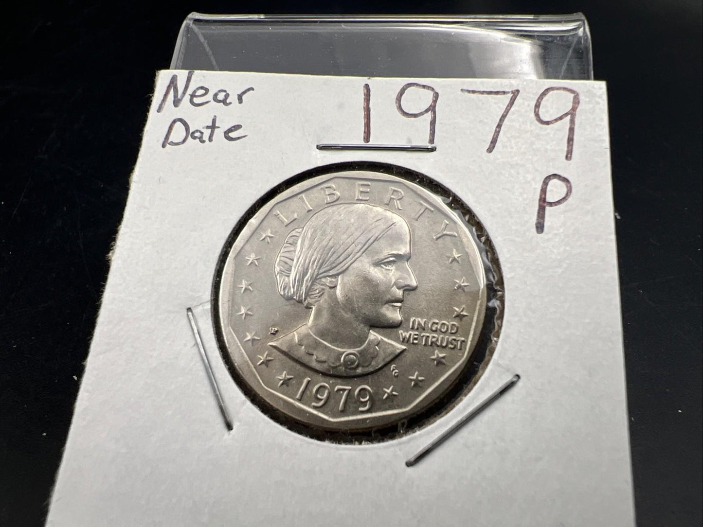 1979 P SBA $1 Susan B Anthony Near Date Wide Rim Key Variety CH BU UNC #C