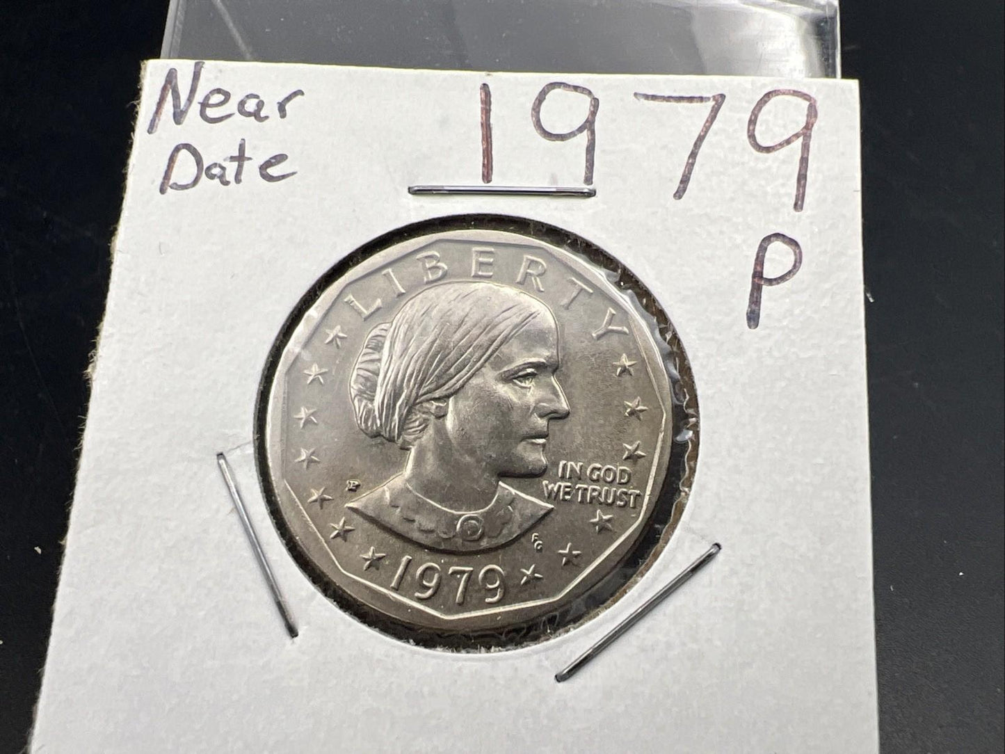 1979 P SBA $1 Susan B Anthony Near Date Wide Rim Key Variety CH BU UNC #C