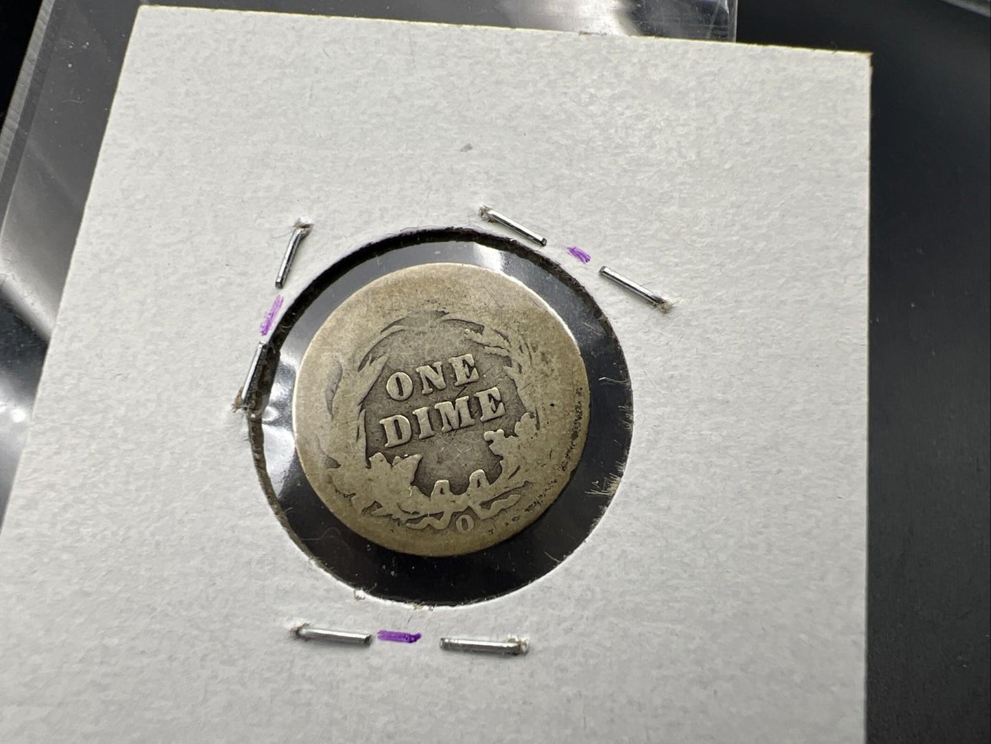 1903 O 10c Barber Silver Dime Coin AG About Good SK#A