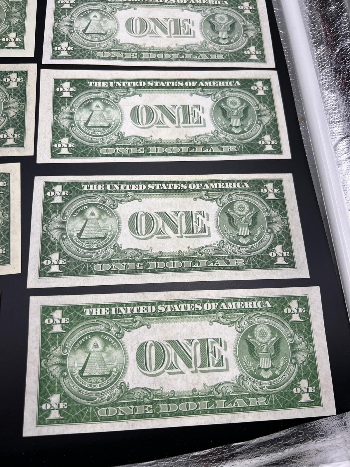 11 Note 1935 1957 Silver Certificate Letter Set CH AU / UNC conditions #298