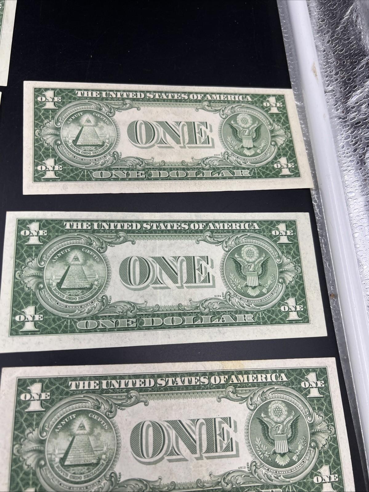 9 Note 1935 1957 Silver Certificate Letter Set XF AU / UNC conditions #103