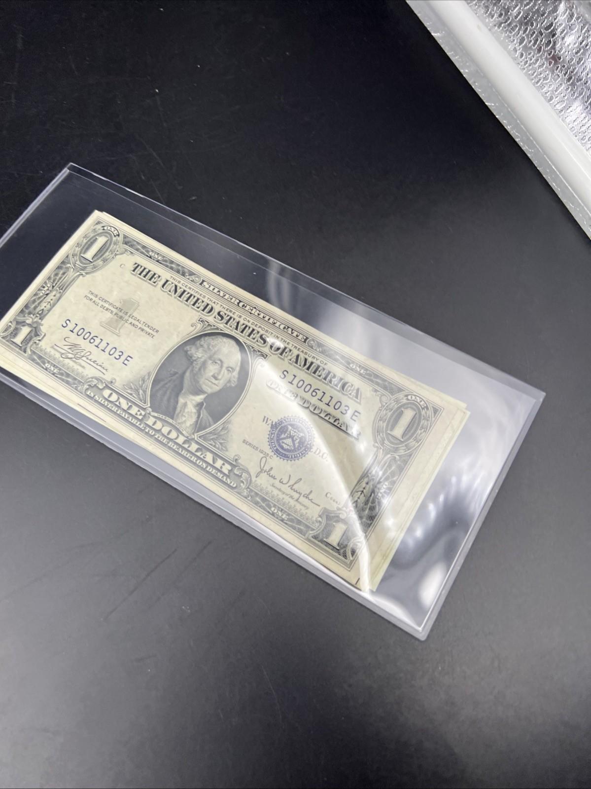 9 Note 1935 1957 Silver Certificate Letter Set XF AU / UNC conditions #103