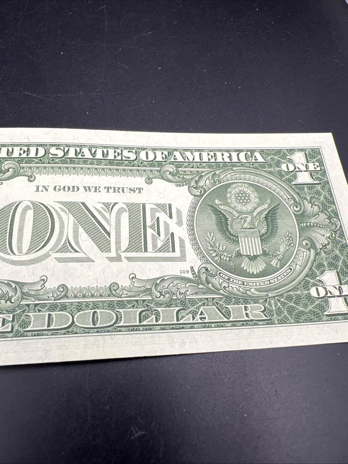 1957 $1 One Dollar US Blue Seal Silver Certificate CH UNC #81