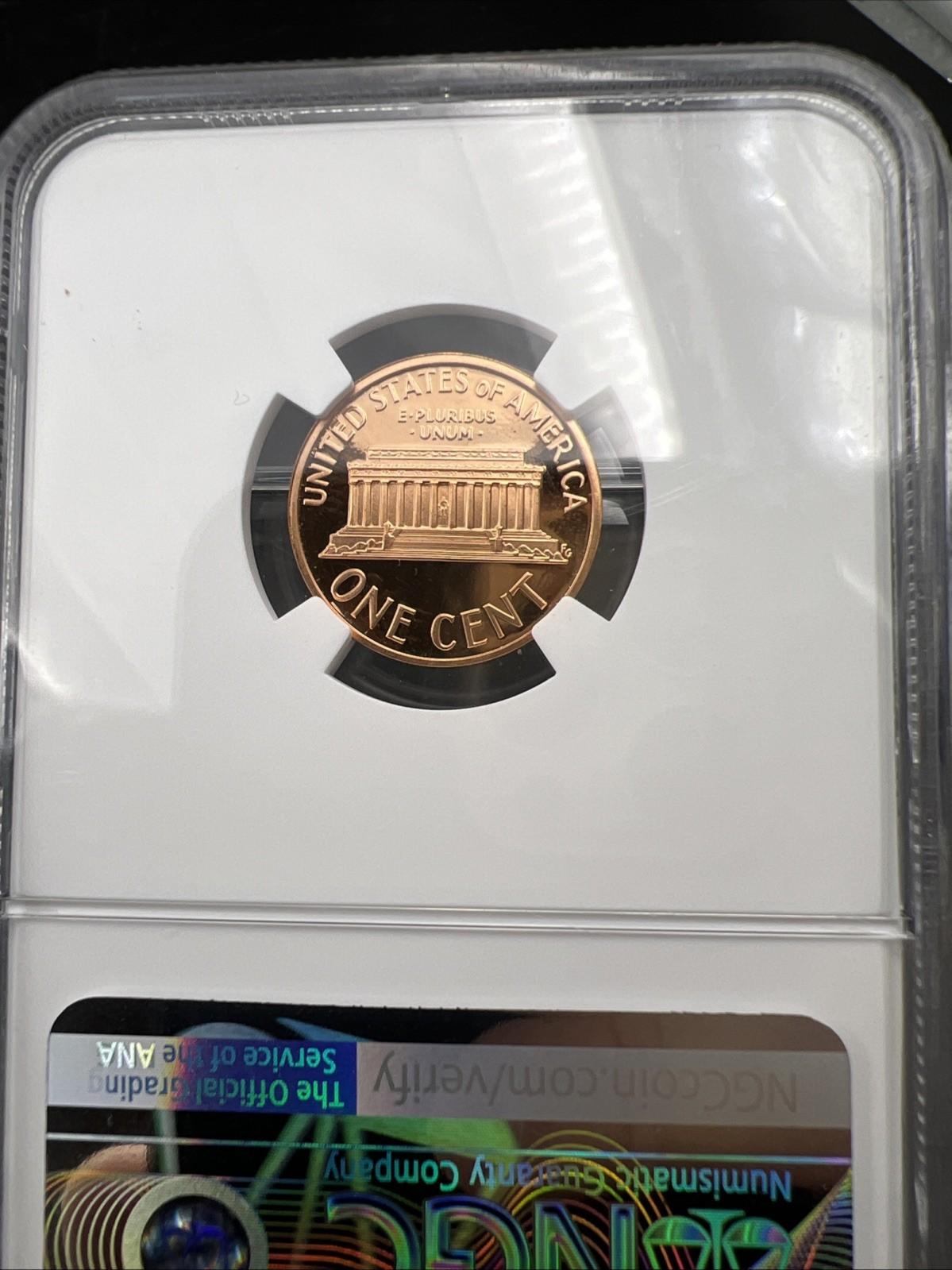 1992 S 1c Lincoln Memorial Cent Coin PF69 UCAM #003 NGC