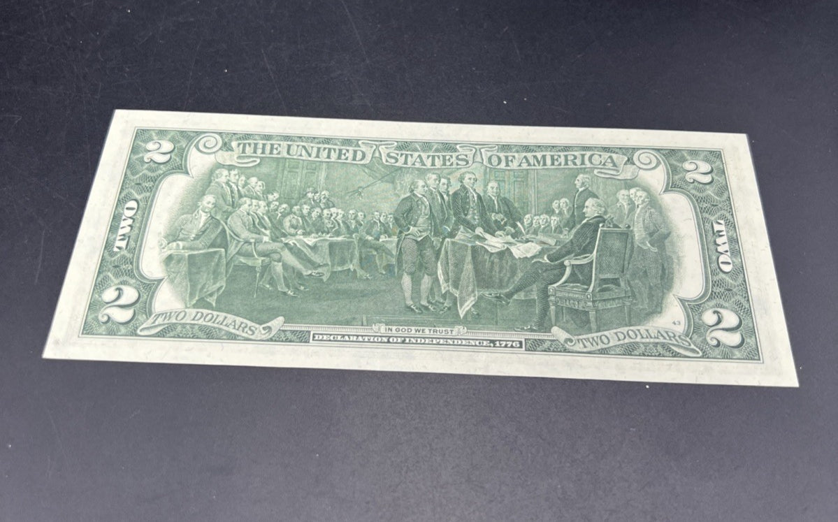 1976 $2 FRN Bicentennial Federal Reserve Note CH UNC #919