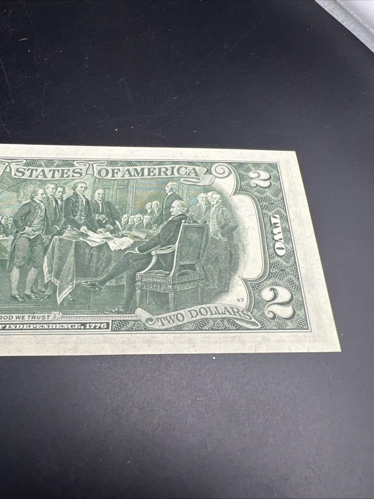 1976 $2 FRN Bicentennial Federal Reserve Note CH UNC #919