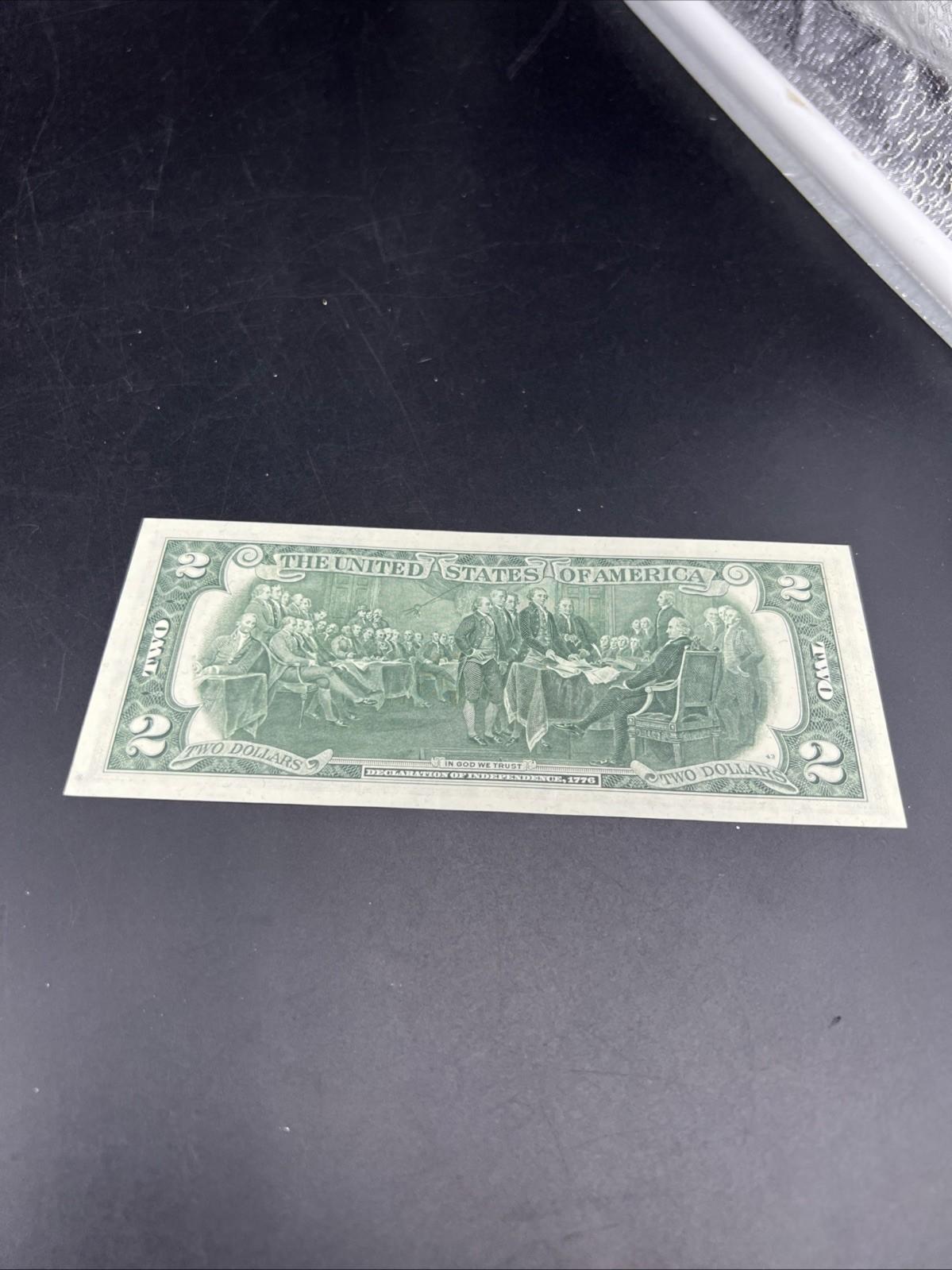 1976 $2 FRN Bicentennial Federal Reserve Note CH UNC #919