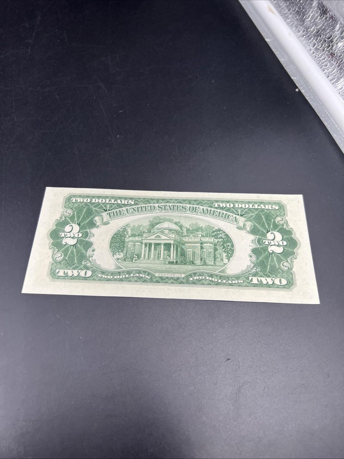 1953 C $2 USN United States Note Red Seal UNC Uncirculated #521