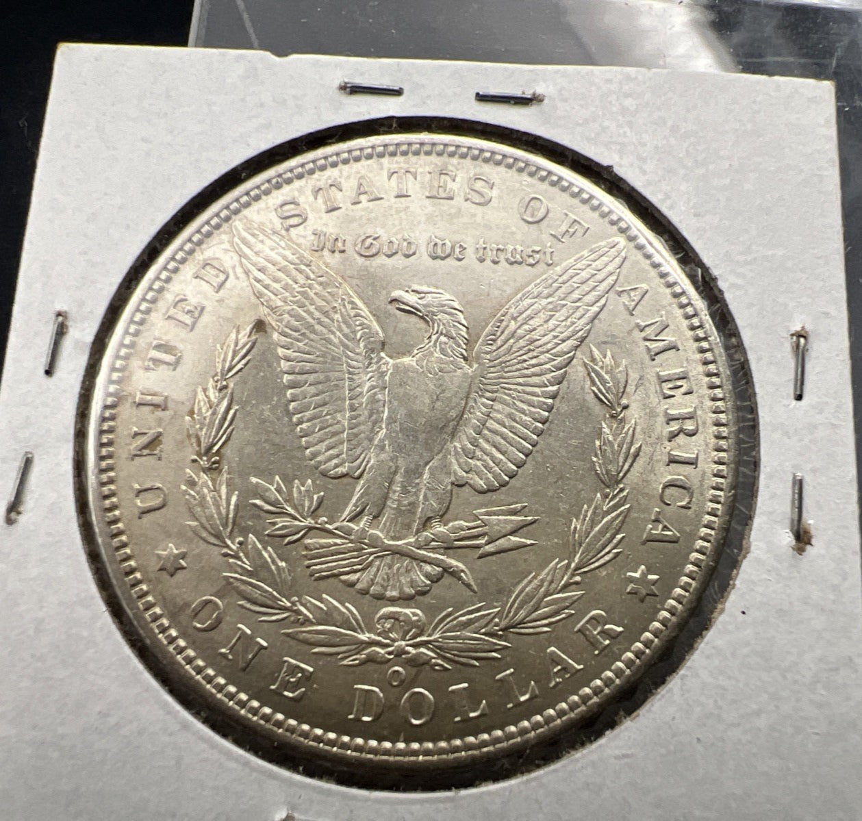 1887 O VAM 5 Variety DDO Stars Top 100 VAM Morgan Silver Dollar Coin AU